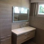 Rénovation salle de bain RELANS Meuble avec colonne de meuble 