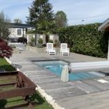 2018- Installation sur le terrasse Espace mini-piscine Coque acrylique 2.15*4.25
