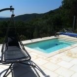 Pourtour de la piscine et terrasse  carrelée 