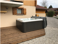 Spa Jacuzzi ® J-235 installation La Maison De La Pose région MORBIER 39400