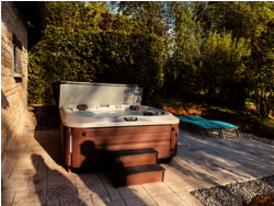 Spa Jacuzzi ® J-355 installation La Maison De La Pose région Voiteur 39