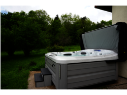 SPA Jacuzzi J 475 Platinum Brushed Grey Region sAINT THIEBAUD 