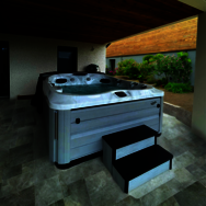 Insstallation d'un spa J 435 secteur Champagnole (39)