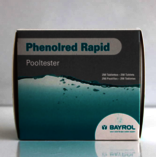 Phenol red 37.90 € Lot de 250 pastilles de test de pH - Pour testeur de piscine